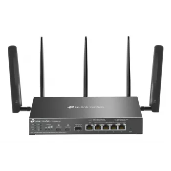 TP-Link ER706WP-4G belaidis maršrutizatorius Gigabit Ethernet Dviejų juostų (2,4 GHz / 5 GHz) Juoda