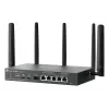 TP-Link ER706WP-4G belaidis maršrutizatorius Gigabit Ethernet Dviejų juostų (2,4 GHz / 5 GHz) Juoda