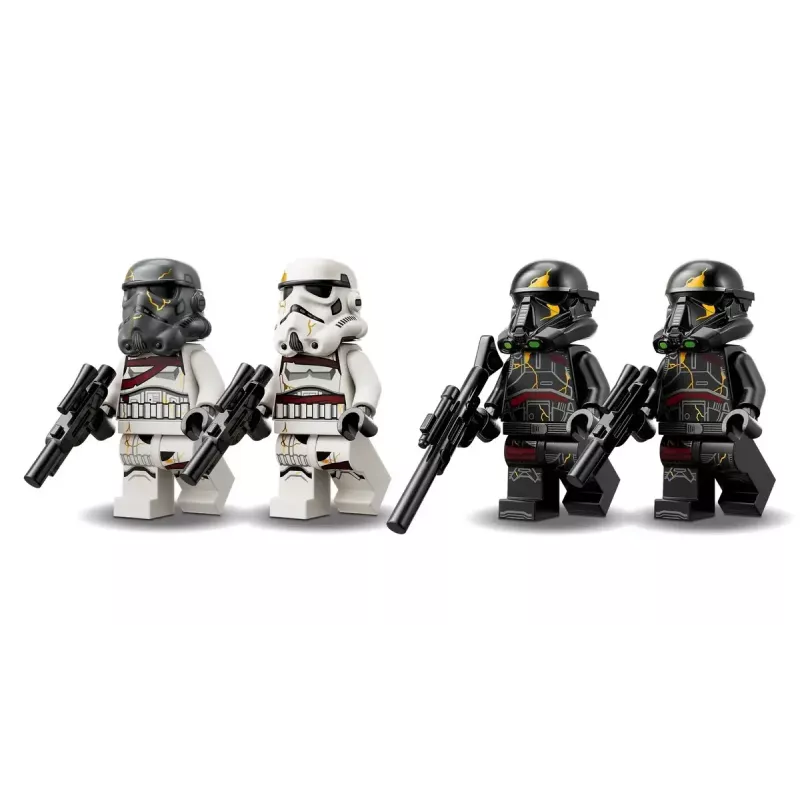Konstruktorius LEGO Star Wars rinkinys 75412 Mirties kareivis Naktinis kareivis, 119 dalių, 4 minifigūrėlės, 60×90×70 mm modelis