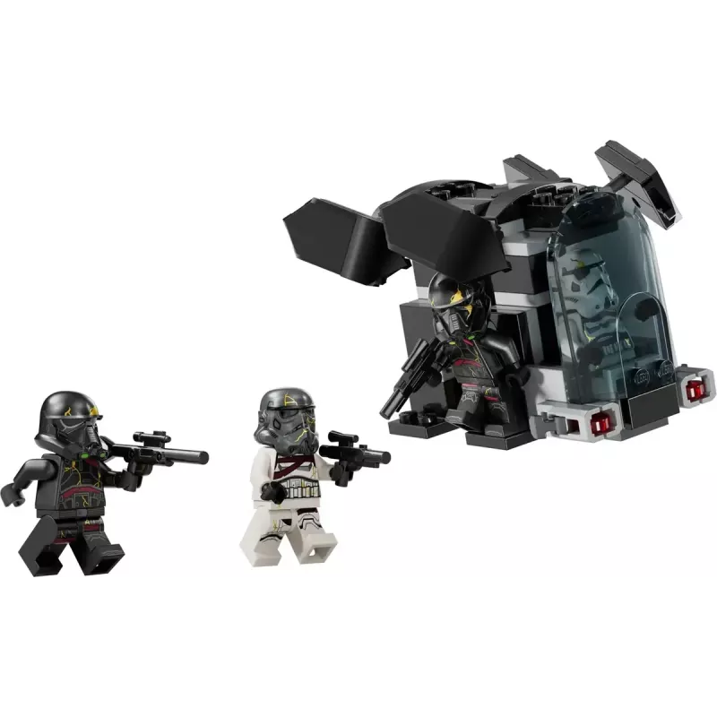 Konstruktorius LEGO Star Wars rinkinys 75412 Mirties kareivis Naktinis kareivis, 119 dalių, 4 minifigūrėlės, 60×90×70 mm modelis