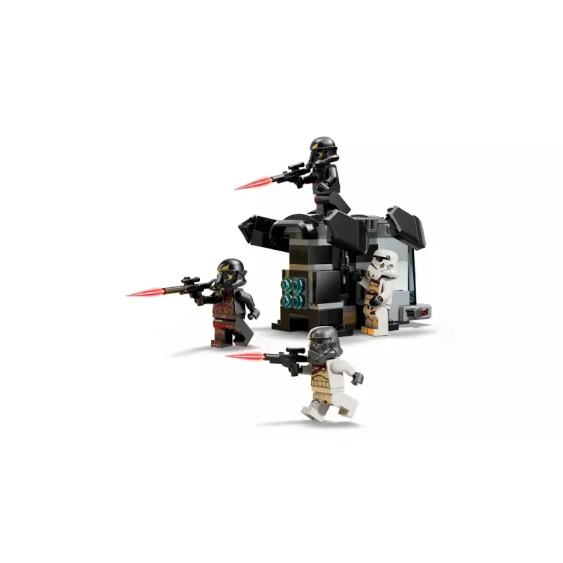 Konstruktorius LEGO Star Wars rinkinys 75412 Mirties kareivis Naktinis kareivis, 119 dalių, 4 minifigūrėlės, 60×90×70 mm modelis