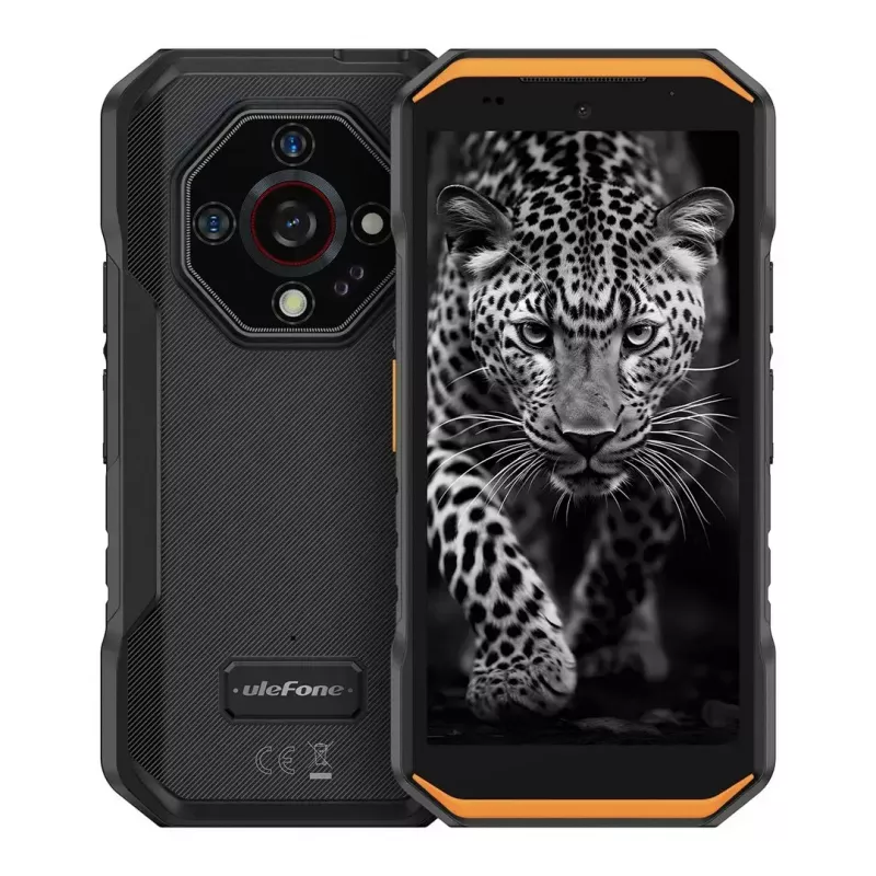 UleFone Armor X32 6,0 colio 6GB RAM 128GB atminties Ryškiai oranžinis