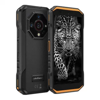 UleFone Armor X32 6,0 colio 6GB RAM 128GB atminties Ryškiai oranžinis
