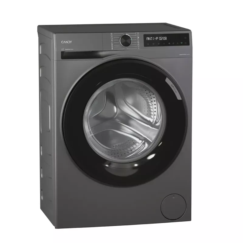 Candy BR 47SBL8G-S skalbimo mašina, pakrovimas iš priekio, 7 kg, 1400 aps./min., pilka