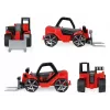 Žaislinis teleskopinis krautuvas Lena Truxx2 04518 – plastikinis statybinis automobilis