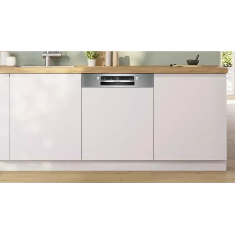 Įmontuojama indaplovė Bosch SMI2ITS09E — pilno dydžio 60 cm, 13 komplektų, 44–46 dB, energijos klasė E