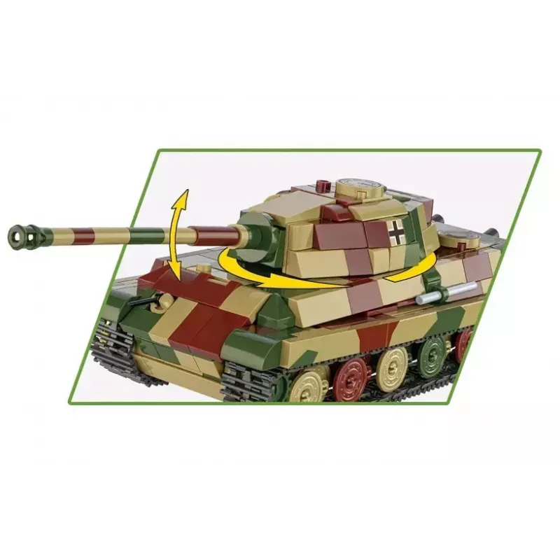 Plastikinis modelis Cobi Pz.Kpfw. VI B Tiger II Königstiger 1:35 (COBI-2732)