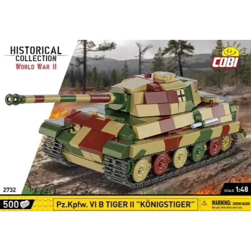 Plastikinis modelis Cobi Pz.Kpfw. VI B Tiger II Königstiger 1:35 (COBI-2732)