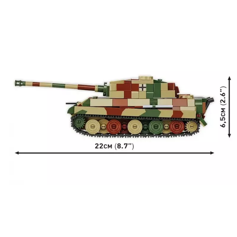 Plastikinis modelis Cobi Pz.Kpfw. VI B Tiger II Königstiger 1:35 (COBI-2732)
