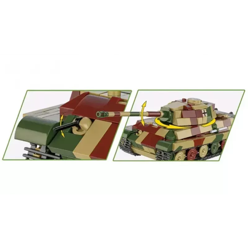 Plastikinis modelis Cobi Pz.Kpfw. VI B Tiger II Königstiger 1:35 (COBI-2732)