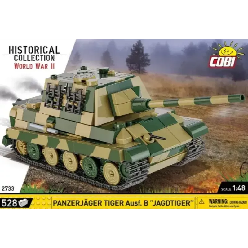 Konstruktorius Cobi Panzerjäger Tiger Ausf. B Jagdtiger 1:35