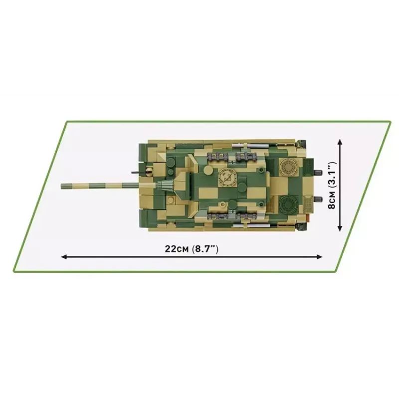 Konstruktorius Cobi Panzerjäger Tiger Ausf. B Jagdtiger 1:35