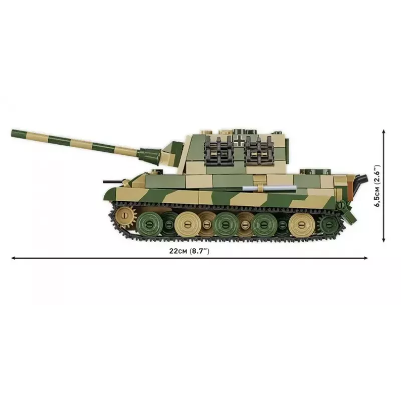 Konstruktorius Cobi Panzerjäger Tiger Ausf. B Jagdtiger 1:35