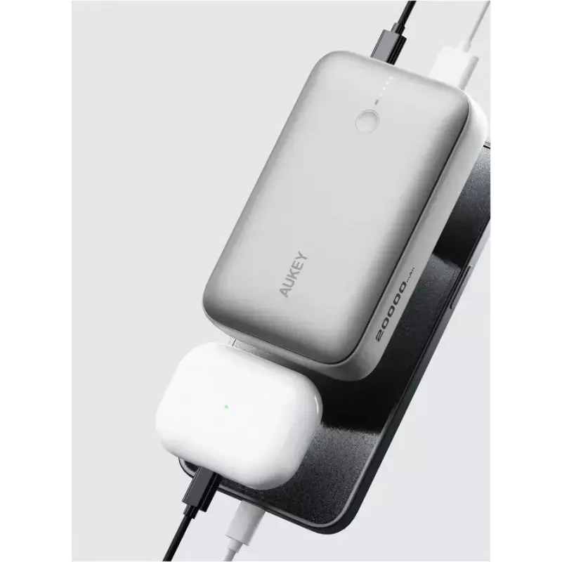 Nešiojamas išorinis akumuliatorius Aukey PB-Y57 Frozen White 2000mAh