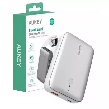 Nešiojamas išorinis akumuliatorius Aukey PB-Y57 Frozen White 2000mAh
