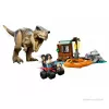 LEGO dinozaurų konstravimo rinkinys T. rex River Escape 76975 — 199 dalių, 2 minifigūrėlės, nuo 5 metų