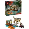 LEGO dinozaurų konstravimo rinkinys T. rex River Escape 76975 — 199 dalių, 2 minifigūrėlės, nuo 5 metų