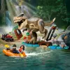 LEGO dinozaurų konstravimo rinkinys T. rex River Escape 76975 — 199 dalių, 2 minifigūrėlės, nuo 5 metų