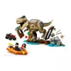 LEGO dinozaurų konstravimo rinkinys T. rex River Escape 76975 — 199 dalių, 2 minifigūrėlės, nuo 5 metų