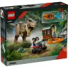 LEGO dinozaurų konstravimo rinkinys T. rex River Escape 76975 — 199 dalių, 2 minifigūrėlės, nuo 5 metų
