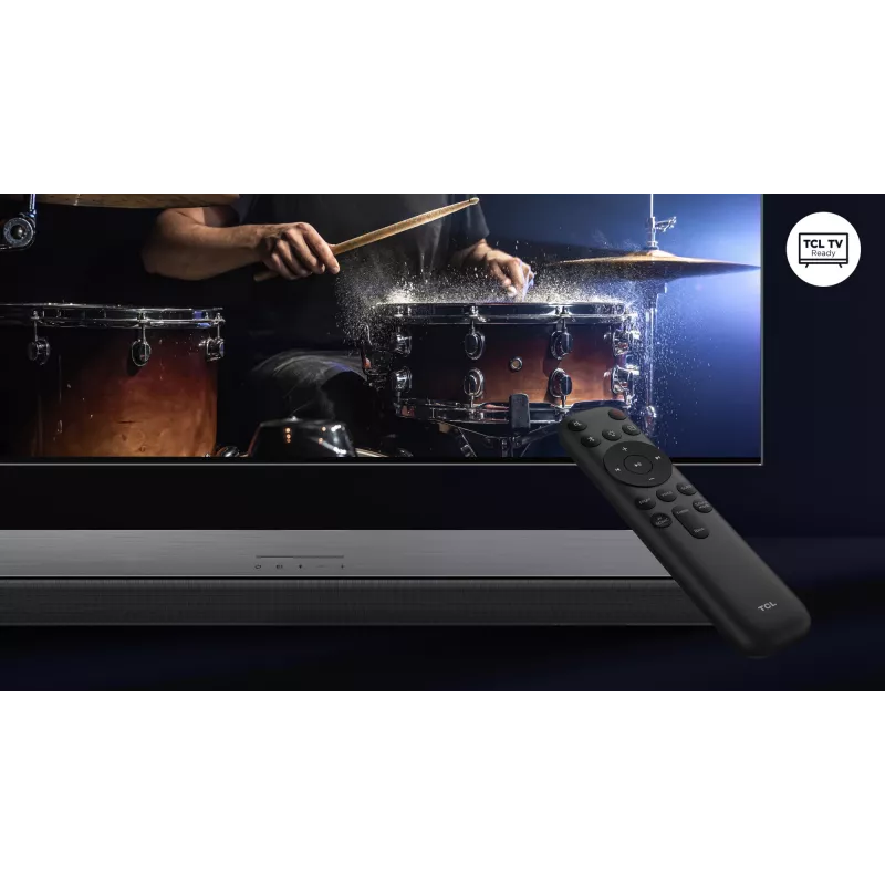 TCL S S55H 2.1 kanalo garso juosta su Dolby Atmos, belaidžiu žemų dažnių garsiakalbiu ir Bluetooth muzikos srautiniu perdavimu
