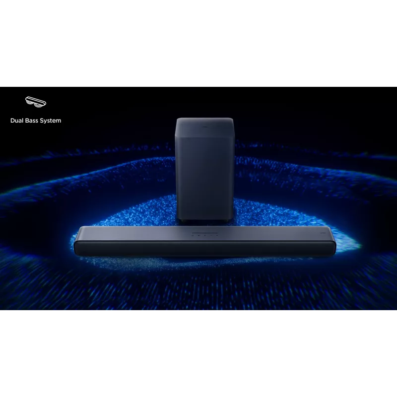 TCL S S55H 2.1 kanalo garso juosta su Dolby Atmos, belaidžiu žemų dažnių garsiakalbiu ir Bluetooth muzikos srautiniu perdavimu