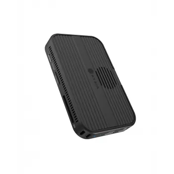 ICY BOX IB-DK4071M-CU31 USB 3.2 Gen 2 (3.1 Gen 1) Type-C juoda