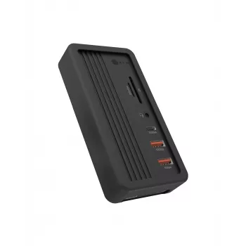 ICY BOX IB-DK4072M-CU31 USB 3.2 Gen 2 (3.1 Gen 1) Type-C juodas