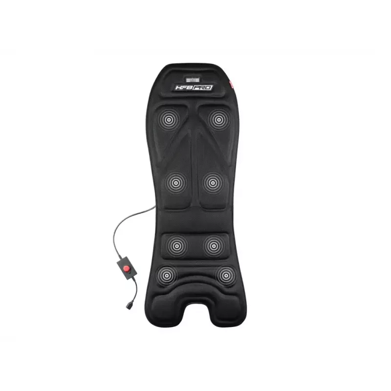 Next Level Racing HF8 PRO Haptic Feedback Black – haptinio grįžtamojo ryšio pagalvėlė lenktynėms