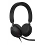 Jabra Evolve2 40 SE Ausinės Laidinės Antgalvinės Skambučiams/Muzikai USB Type-C / USB Type-A Juodos