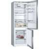 Šaldytuvas-šaldiklis Bosch Serie 6 KGE49AICA, laisvai pastatomas, nerūdijantis plienas, 419 L (302 L šaldytuvas / 117 L šaldiklis), aukštis 2010 mm
