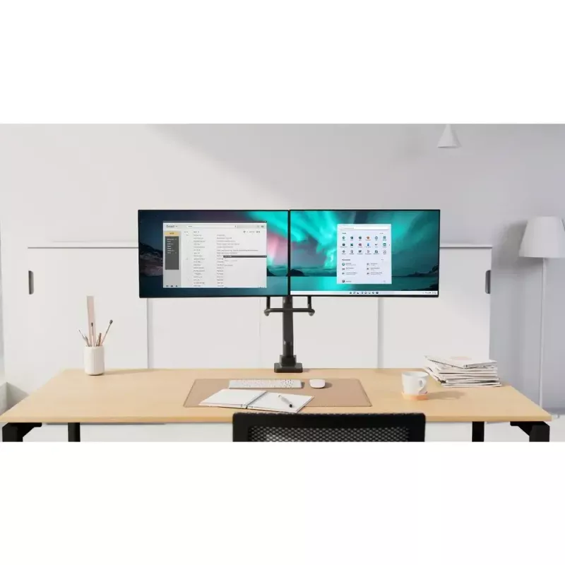 Dvigubas monitoriaus laikiklis Kensington SmartFit K58272WW spaustuvas/įvorė 18 kg