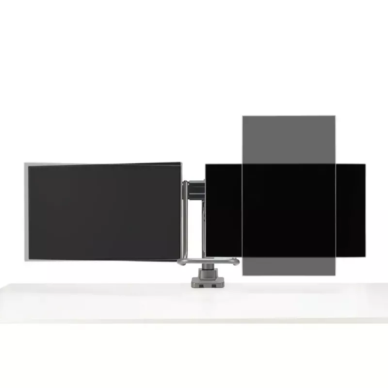 Dvigubas monitoriaus laikiklis Kensington SmartFit K58272WW spaustuvas/įvorė 18 kg
