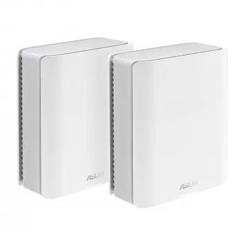 ASUS ZenWiFi BT8 (2 vnt.) Triju juostų (2,4 GHz / 5 GHz / 6 GHz) Wi-Fi 7 (802.11be) Baltas 3 vidinės antenos