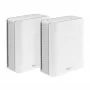 ASUS ZenWiFi BT8 (2 vnt.) Triju juostų (2,4 GHz / 5 GHz / 6 GHz) Wi-Fi 7 (802.11be) Baltas 3 vidinės antenos