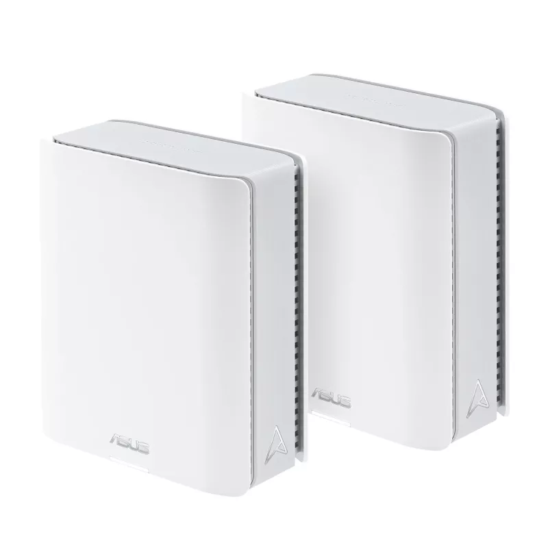 ASUS ZenWiFi BT8 (2 vnt.) Triju juostų (2,4 GHz / 5 GHz / 6 GHz) Wi-Fi 7 (802.11be) Baltas 3 vidinės antenos