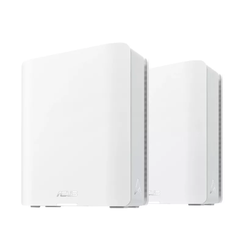 ASUS ZenWiFi BT8 (2 vnt.) Triju juostų (2,4 GHz / 5 GHz / 6 GHz) Wi-Fi 7 (802.11be) Baltas 3 vidinės antenos
