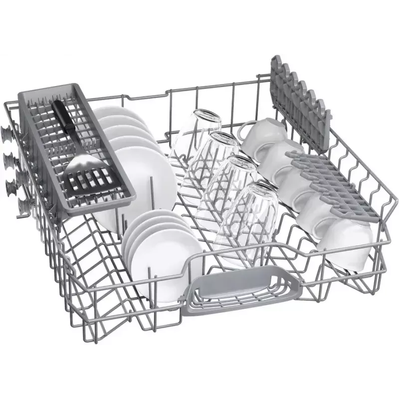 Laisvai pastatoma indaplovė Bosch Serie 2 SMS2ITW09E — 13 komplektų, 46 dB, 60 cm, džiovinimas šilumokaičiu