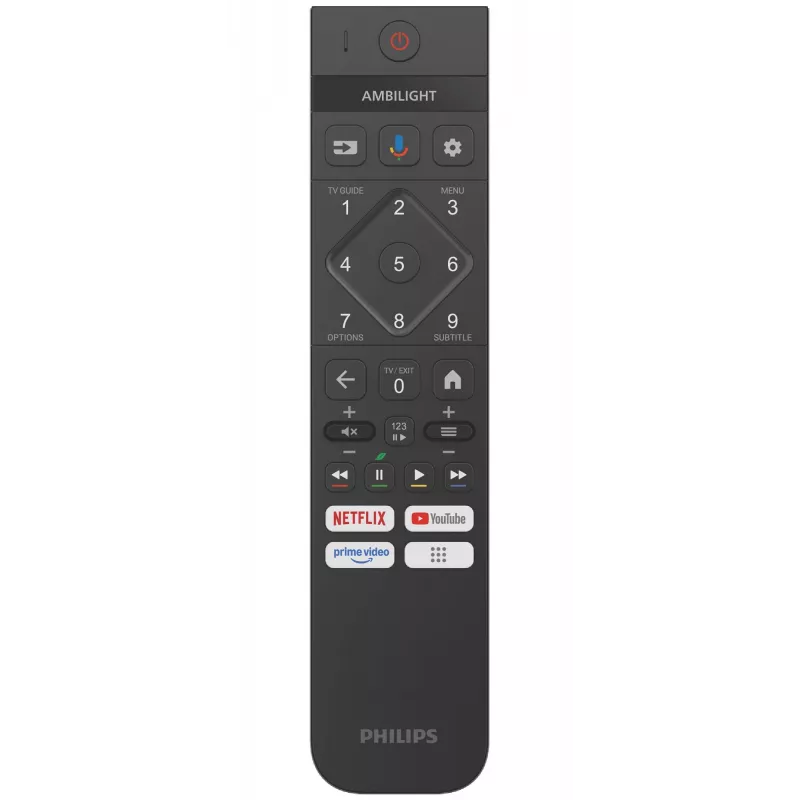 Philips 55OLED820/12 televizorius 139,7 cm (55 col.) 4K Ultra HD Smart TV Wi-Fi juodas