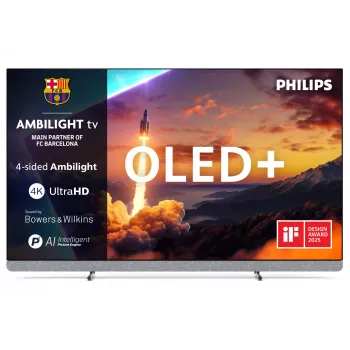 Philips 55OLED910/12 televizorius 139,7 cm (55 col.) 4K Ultra HD Smart TV Wi-Fi Metalinė