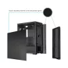 Kompiuterio korpusas Chieftec AS-02B-OP Midi Tower juodas
