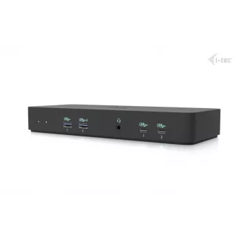 i-tec USB-C išmanusis dokas trims monitoriams + 100 W maitinimas