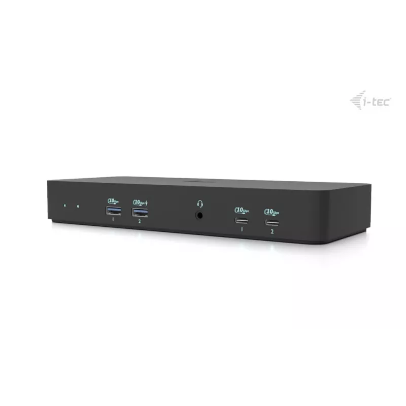 i-tec USB-C išmanusis dokas trims monitoriams + 100 W maitinimas
