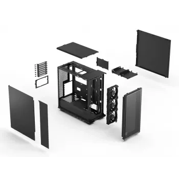 Korpusas Fractal Design Epoch Black Solid Midi Tower Juodas