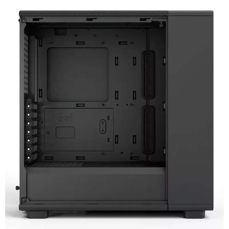 PC korpusas Fractal Design Epoch Black TG RGB Light Tint Midi Tower Juodas