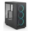 PC korpusas Fractal Design Epoch Black TG RGB Light Tint Midi Tower Juodas