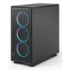 PC korpusas Fractal Design Epoch Black TG RGB Light Tint Midi Tower Juodas