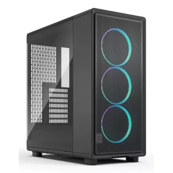 PC korpusas Fractal Design Epoch Black TG RGB Light Tint Midi Tower Juodas