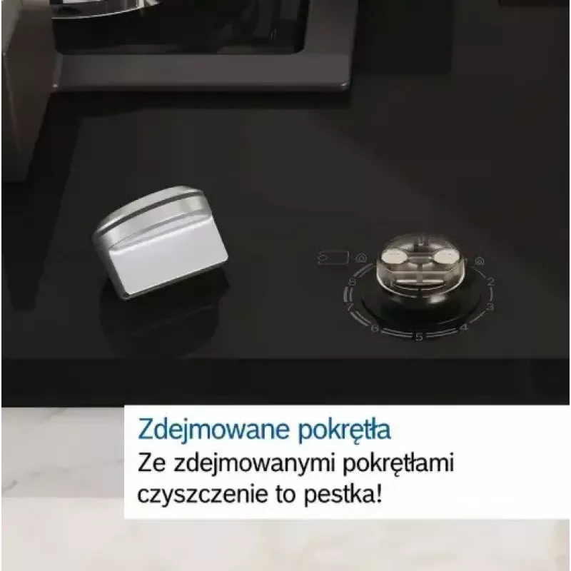 Bosch Serie 6 PCQ7A5I90 dujinė kaitlentė nerūdijančio plieno įmontuojama 75 cm 5 zonos