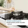 Bosch Serie 6 PCQ7A5I90 dujinė kaitlentė nerūdijančio plieno įmontuojama 75 cm 5 zonos